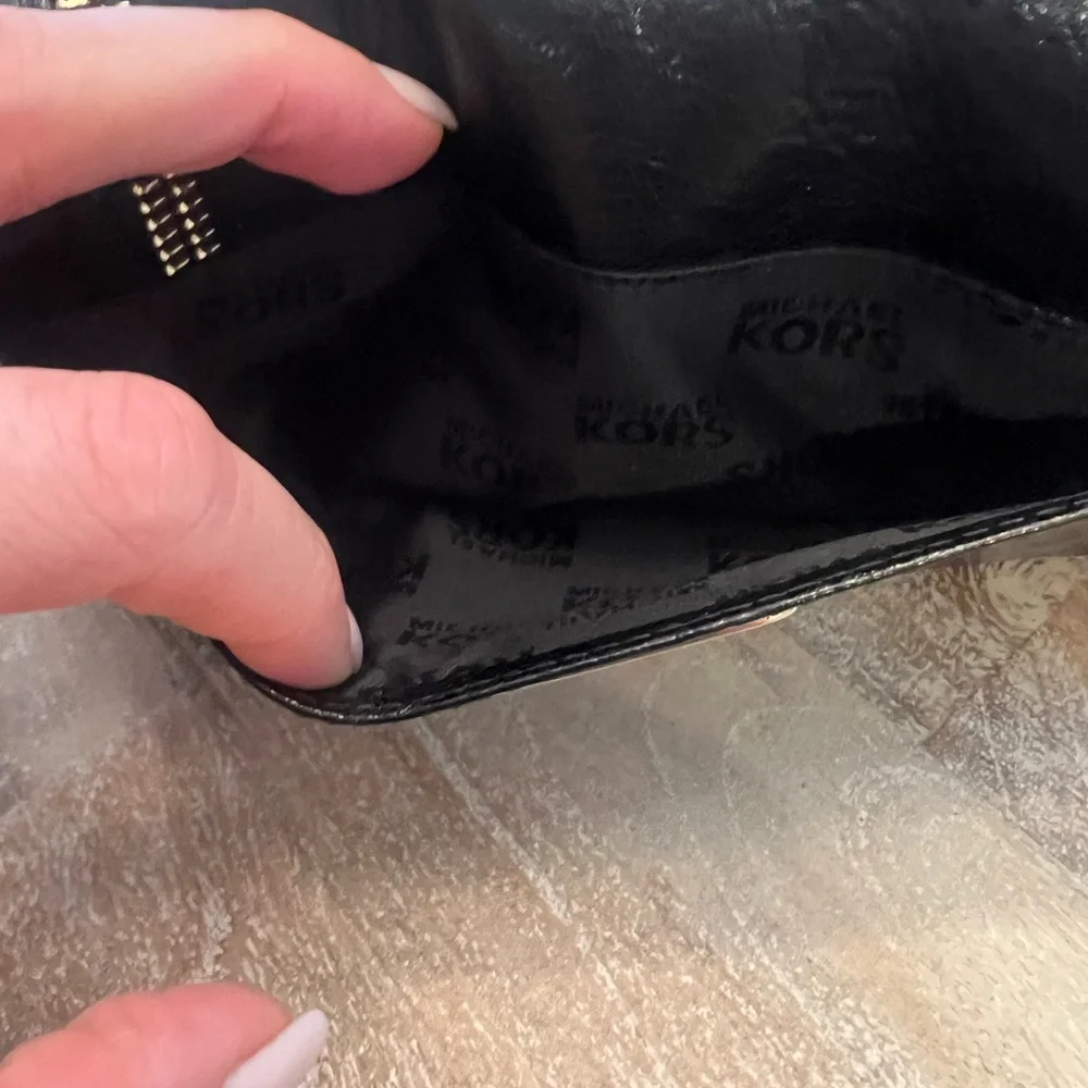 Michael Kors Black Leather Wallet